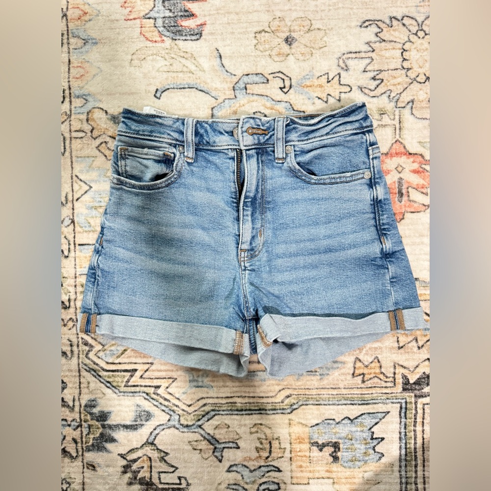American Eagle Outfitters Light Blue Jean Shorts